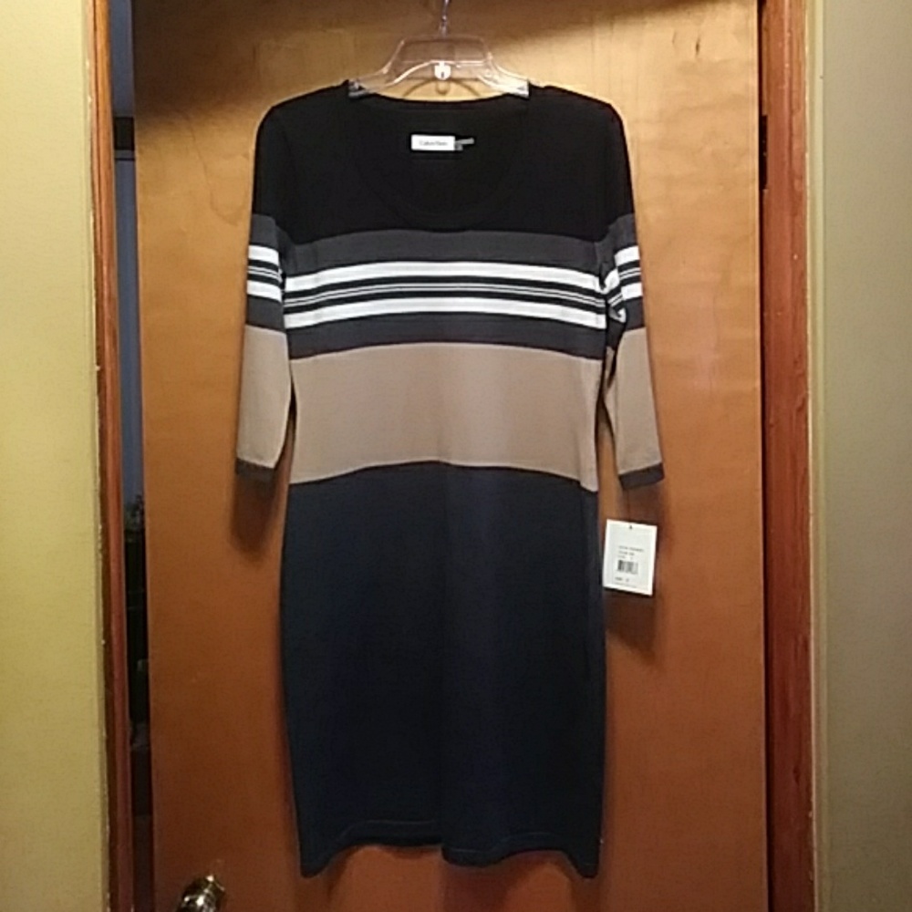 NWT Calvin Klein Sweaterdress